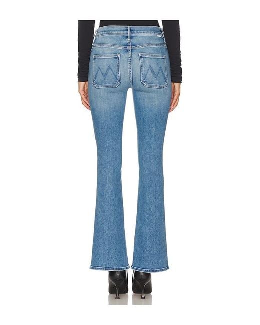Mother Blue The Patch Pocket Weekend Jeans
