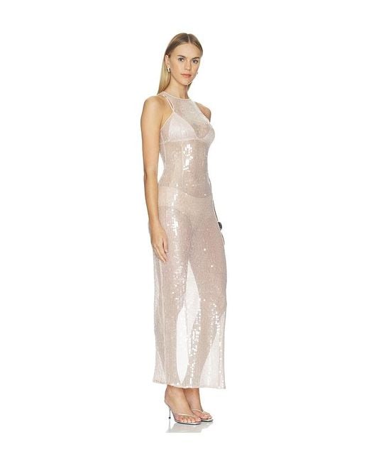 superdown White Amabel Maxi Dress