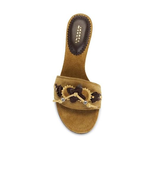 Isabel Marant Gray Anee Sandal