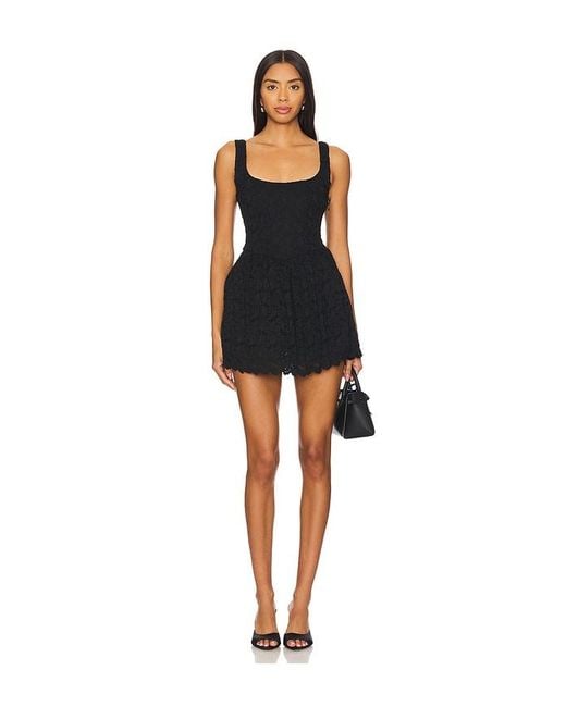 Show Me Your Mumu Black Ricci Skort Dress