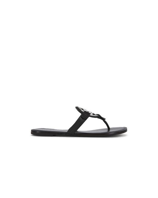 Tory Burch Black Metal Milller Sandal