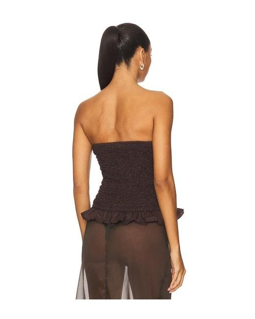 House of Harlow 1960 Brown X Revolve Mila Top