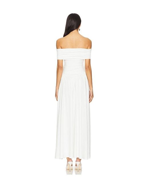 MORE TO COME White Brielle Maxi Dress