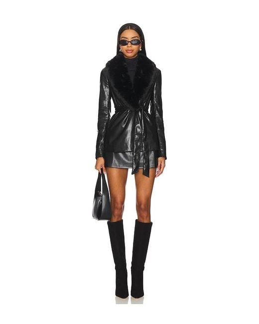 Amanda Uprichard Black Lancetti Jacket