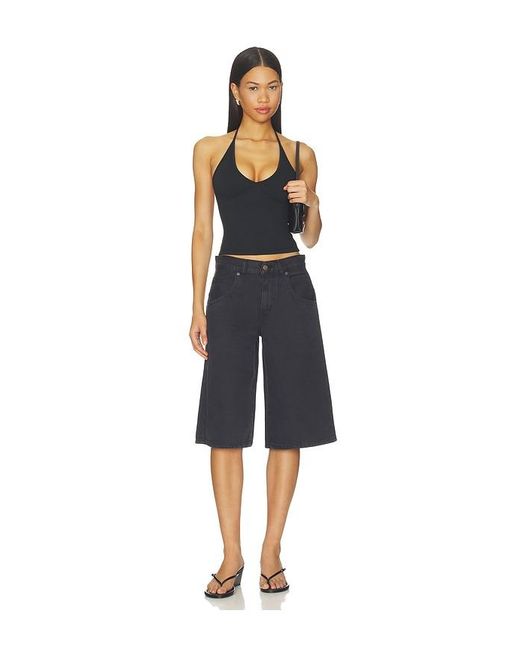 GRLFRND Blue Halter Tank
