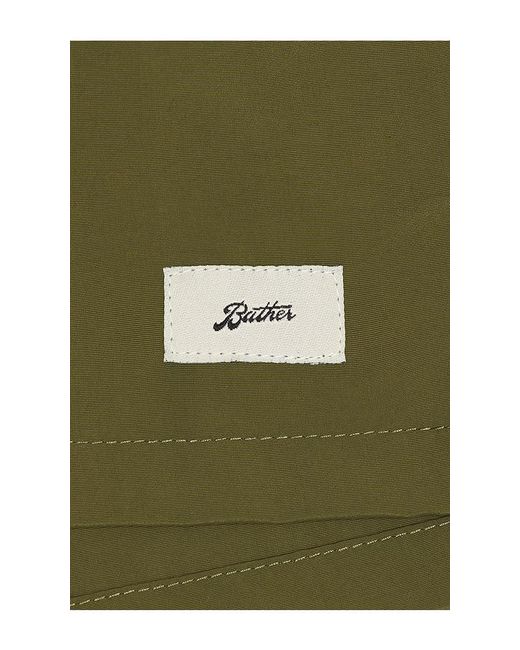 Bather Green Solid Classic Swim Trunk for men