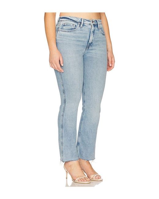 GOOD AMERICAN Blue Good Standard Kick Flare Jeans