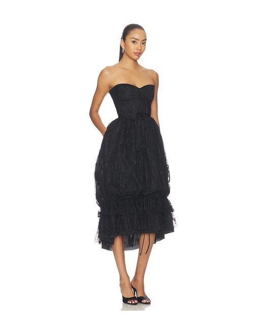 V. Chapman Black X Kristopher Brock Granada Dress