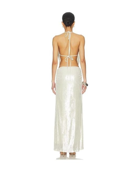 superdown White Ainsley Maxi Skirt Set