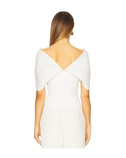 The Line By K White Elias Cape Top