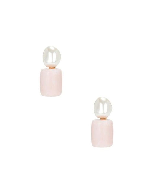 Lele Sadoughi Multicolor Pebble Stud Earring