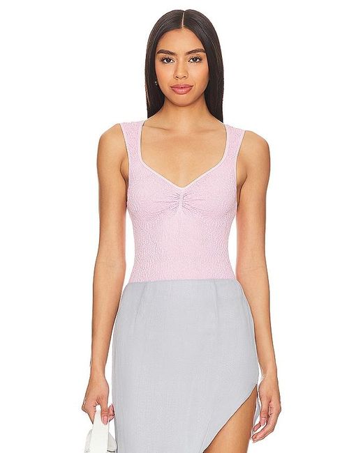 Free People Purple X Intimately Fp Love Letter Sweetheart Cami