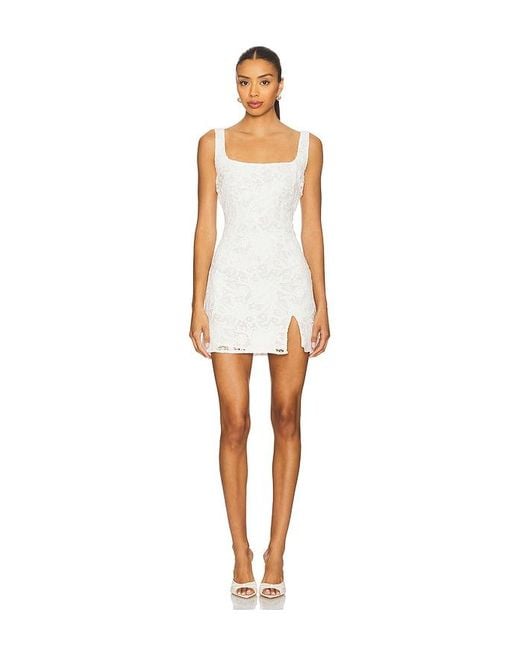 Tularosa White Kleid Kate