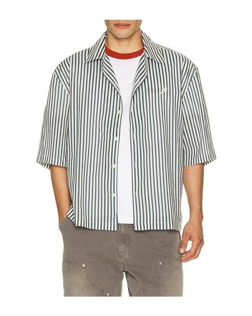 AllSaints Gray Chopin Shirt for men