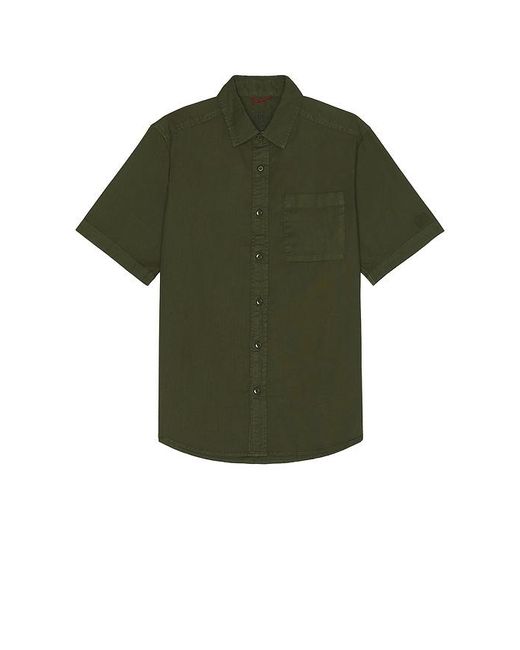 Topo Green Dirt Desert Short Sleeve Shirt for men
