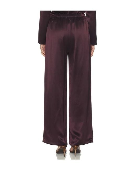 Line & Dot Purple Petrea Pant