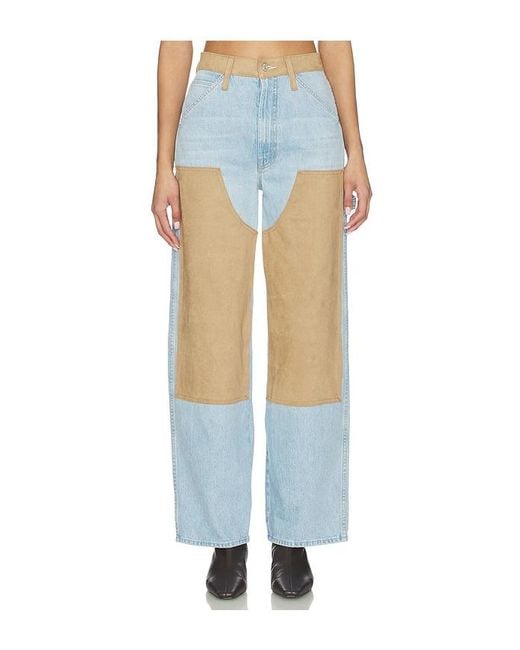 Mother Blue The Bee's Knees Stud Finder Skimp Jeans