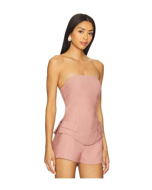 NonChalant Label Pink Georgia Top