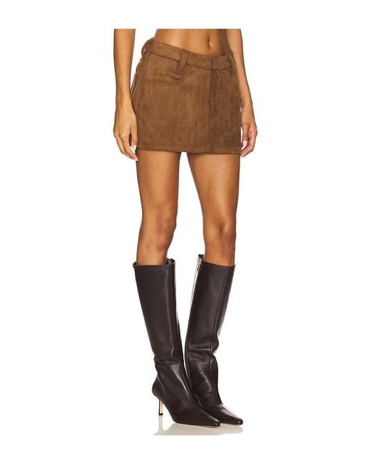 Nakedvice Brown The Brooklyn Skirt