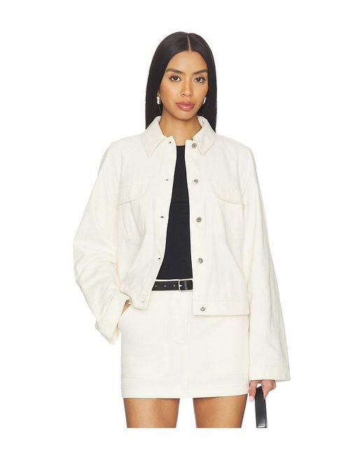 Lovers + Friends White Annika Jacket