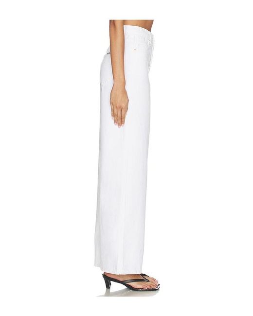 Rolla's White Relaxed Sailor Jeans