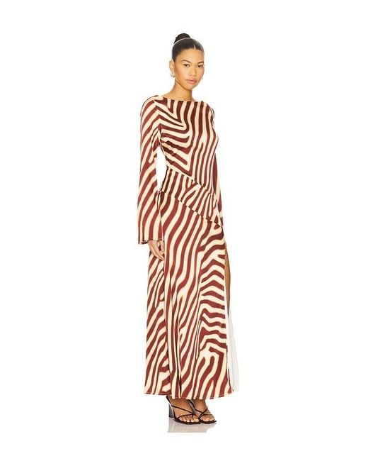 Seven Wonders White Montie Sleeved Maxi Dress