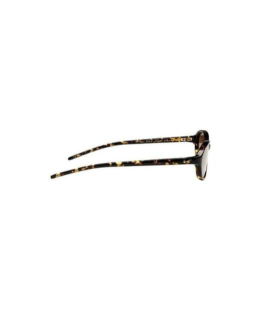 Chimi White Ellipse Sunglasses