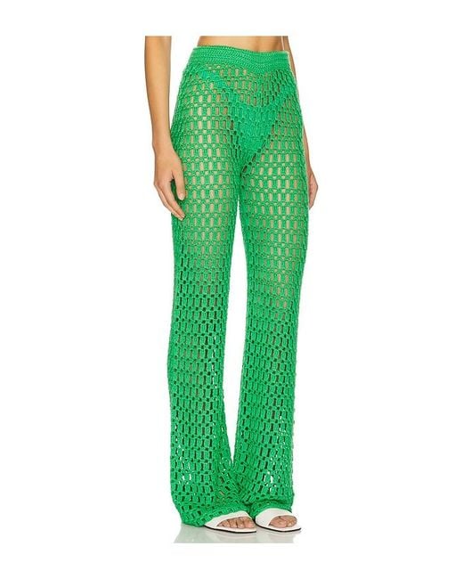 MORE TO COME Green Rue Pant