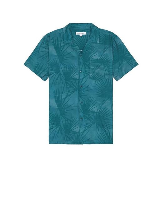 Vintage Summer Blue Premium Camp Shirt for men