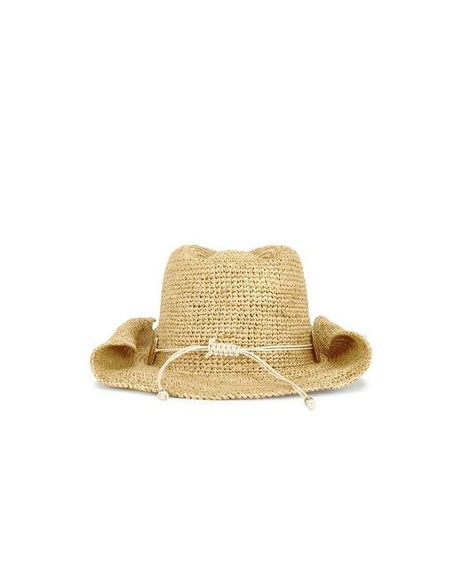 Nikki Beach Black Melanie Cowboy Hat