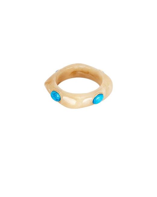 Lelet White Rio Cuff Bracelet