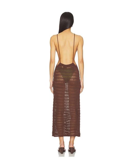Haight Multicolor Long Pipa Knit Dress