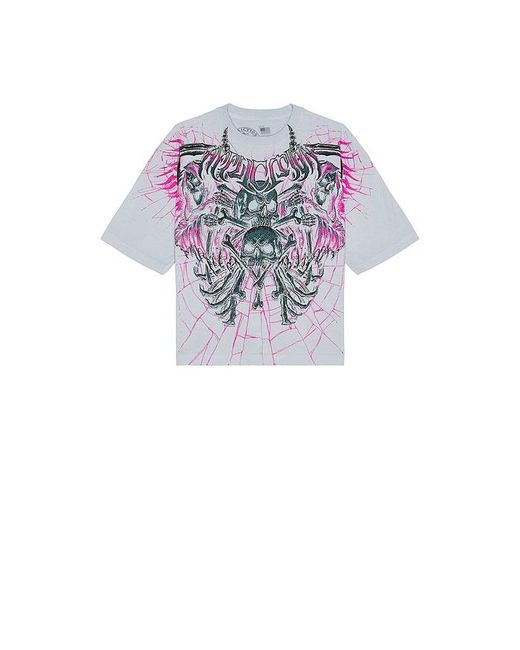 Affliction Multicolor Darkness Falls Short Sleeve Tee for men