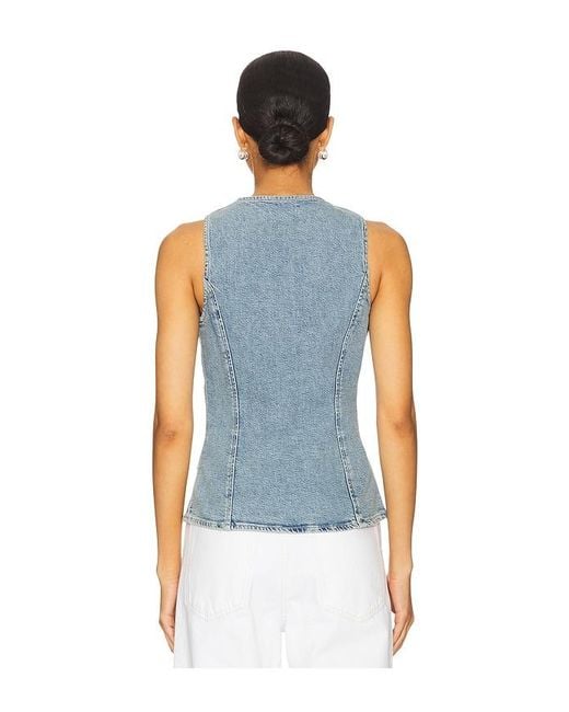 Rails Blue Portola Top