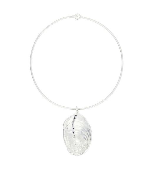 Eliou White Fossil Necklace