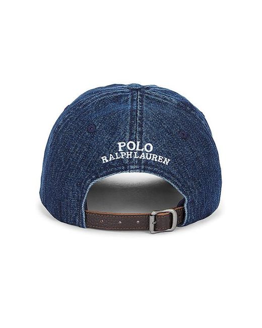 Polo Ralph Lauren Blue Bear Hat for men