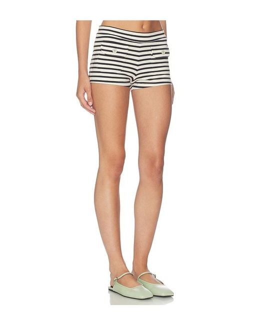 Oddli Blue Button Down Mini Short
