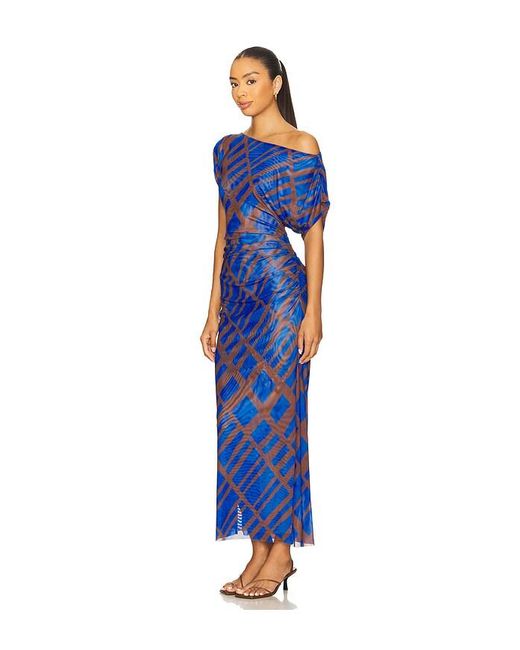 MISA Los Angles Blue Kleid Kiana