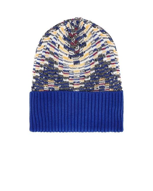 Missoni Blue Beanie for men