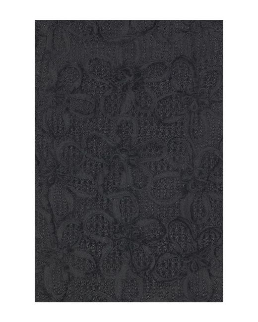 Bardot Black Karoline Textured Mini Dress