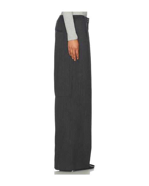 Alexander Wang Black Tailored Wide Leg