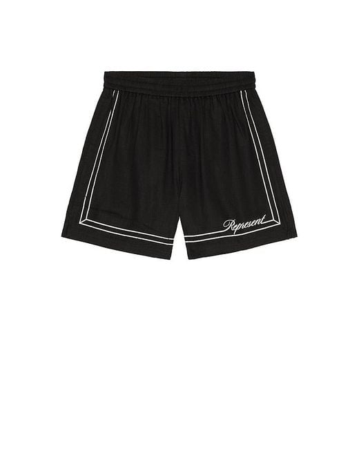 Border Short en Black Represent pour homme