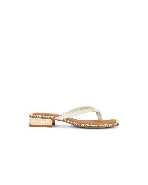Dolce Vita White Barty Thong Sandal