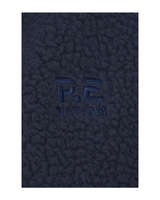 P.E Nation Blue Technique Quilt Jacket