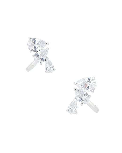 Shashi White Porter Ear Cuff