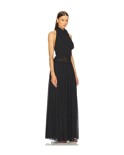 L'academie Black 'Academie Amouage Maxi Dress