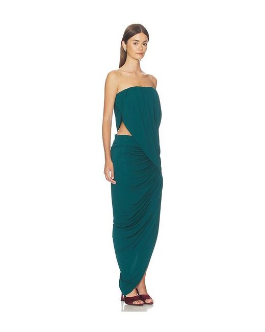 Nbd Blue Asha Maxi Dress
