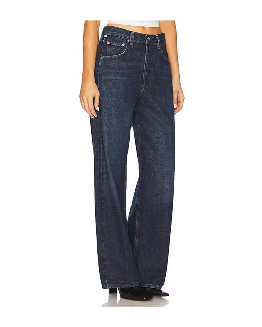 Citizens of Humanity Blue Baggy-Pant Ayla