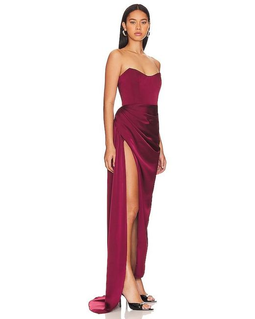 Katie May Red Bita Gown