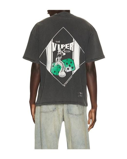 Represent Black The Viper Room Dice Tee for men